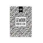 Totale leegverkoop van 100%LEUK Kaart- gewoon voor de leuk