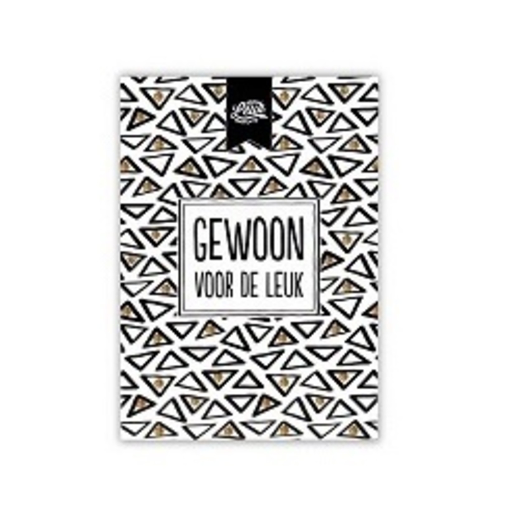 Totale leegverkoop van 100%LEUK Kaart- gewoon voor de leuk