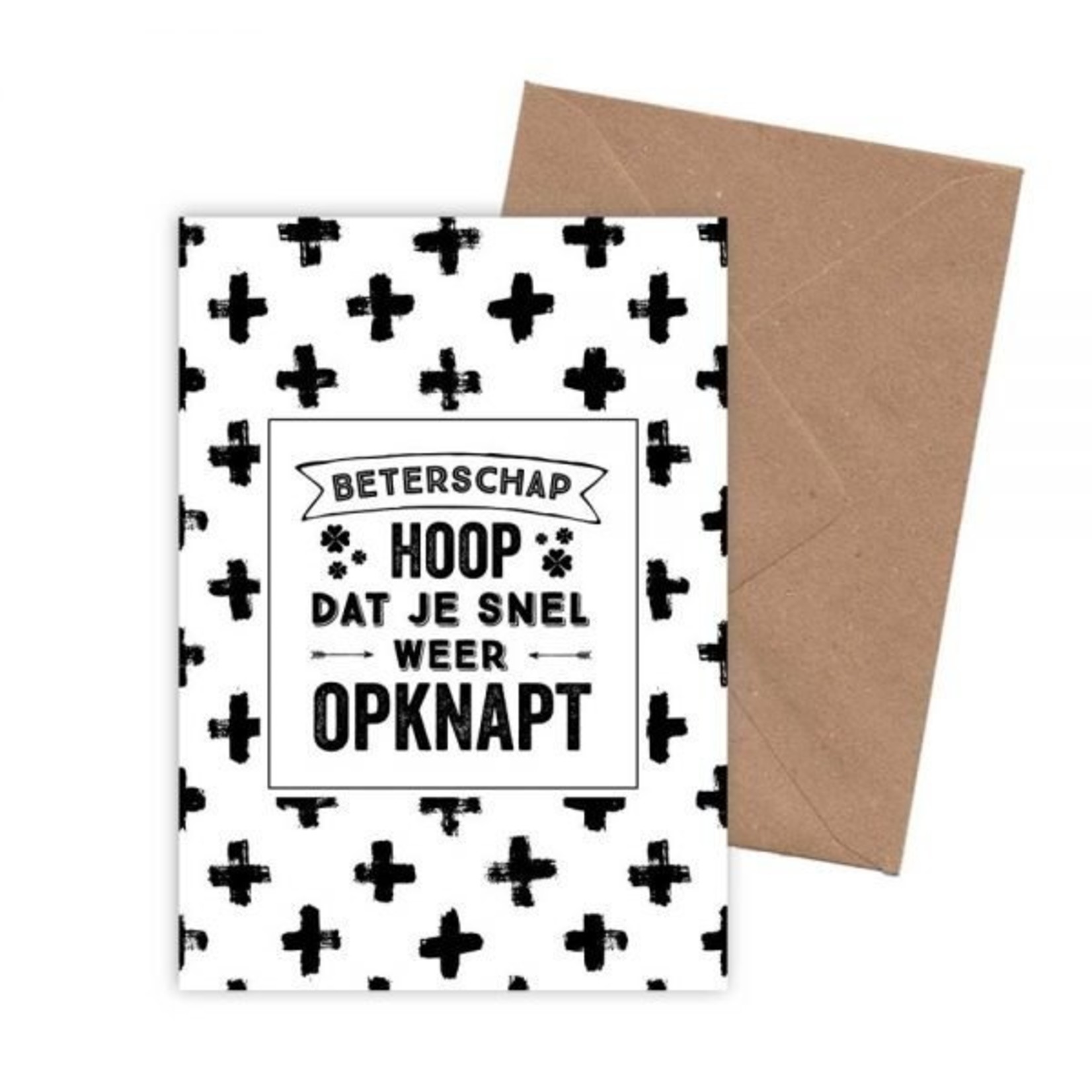 Totale leegverkoop van 100%LEUK Kaart- Beterschap