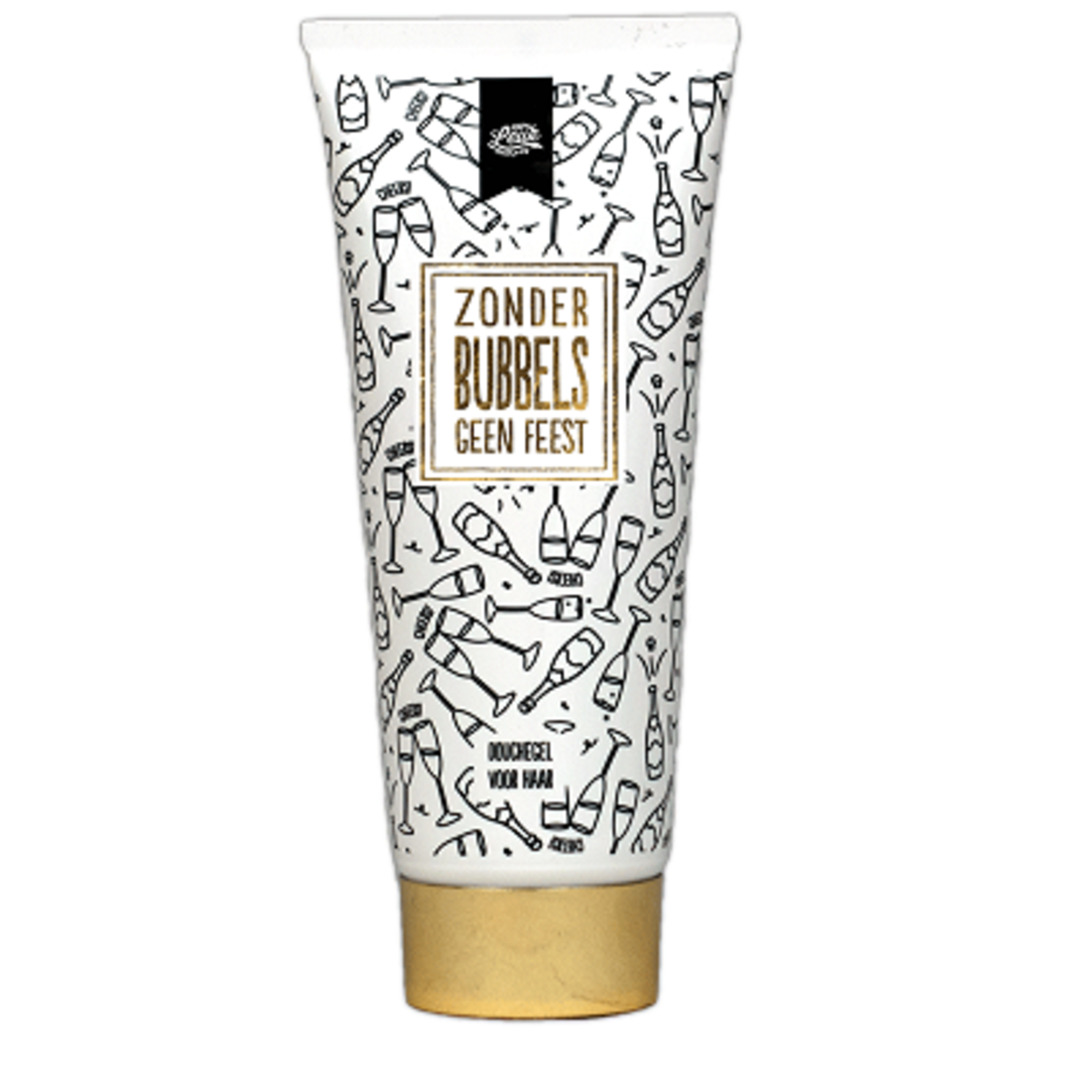 Totale leegverkoop van 100%LEUK Douchegel – Zonder bubbels geen feestje