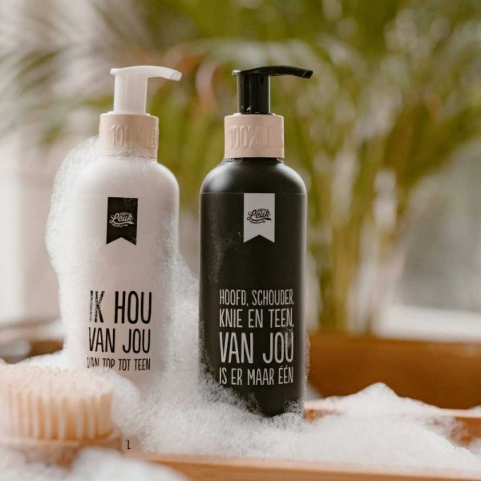 Totale leegverkoop van 100%LEUK Douchegel - Ik hou van jou van top tot teen