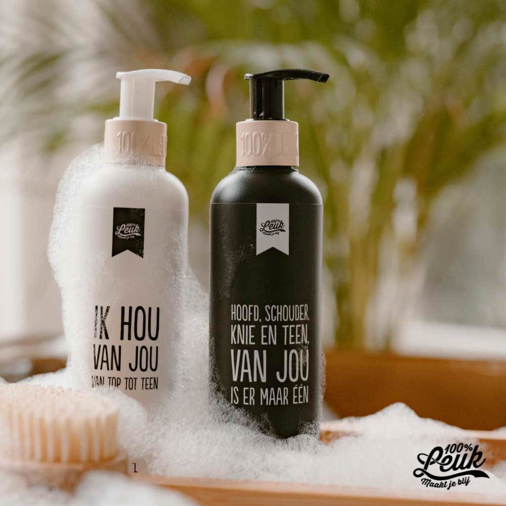 Totale leegverkoop van 100%LEUK Douchegel - Hoofd schouder knie en teen