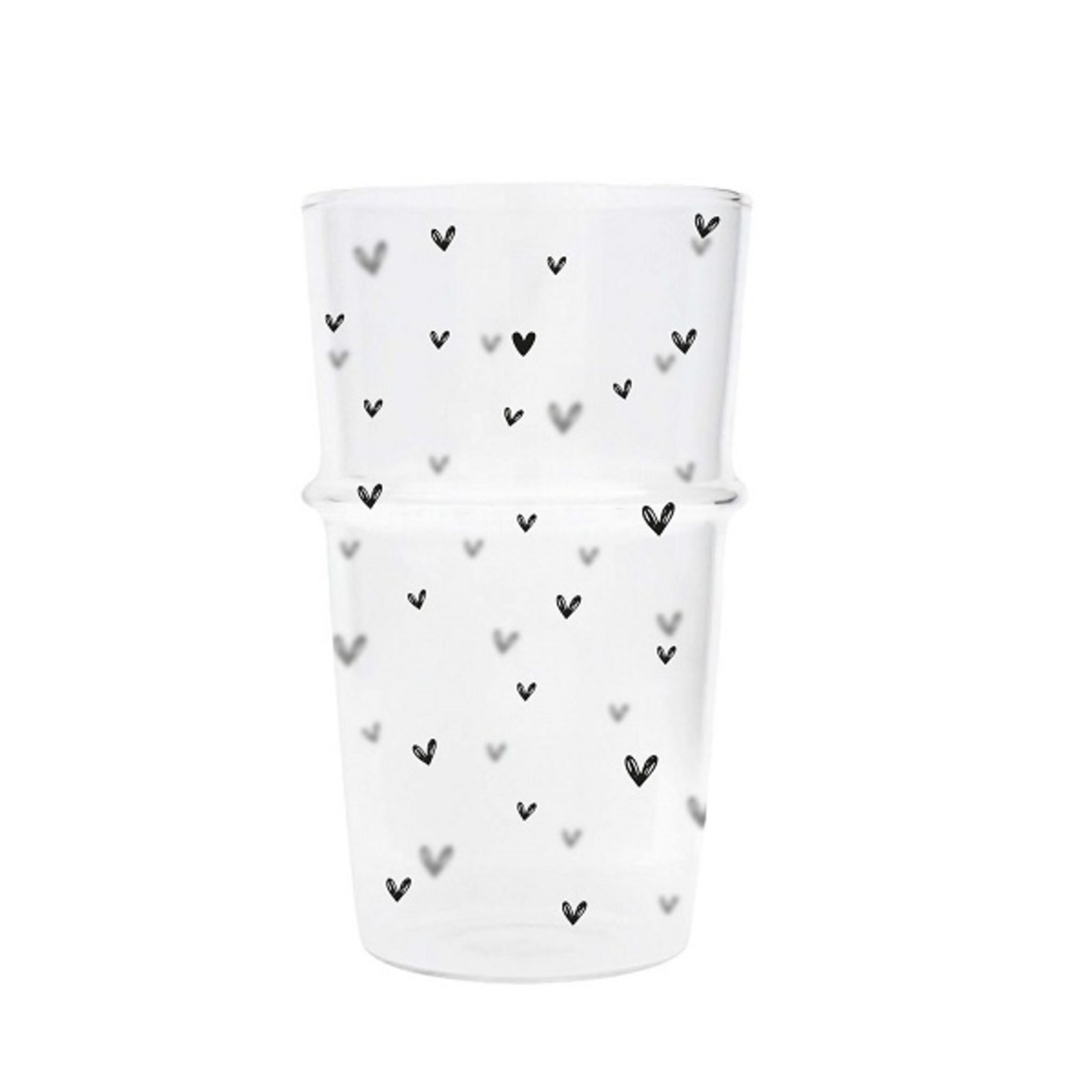 Bastion Collections Tumbler Latte - Hearts