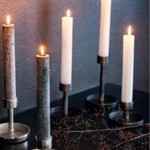 Kaarsenhouder XL candle Black