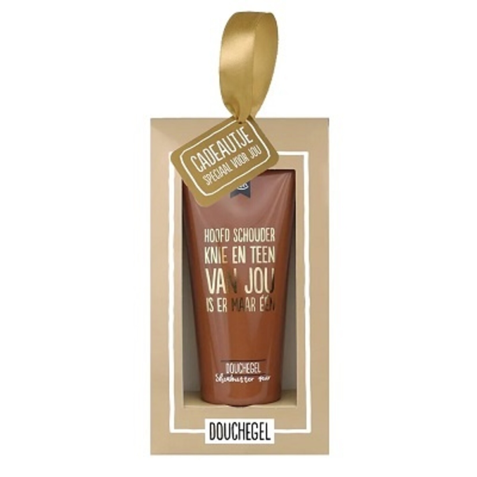 Totale leegverkoop van 100%LEUK Douchegel Hoofd schouder knie en teen  in kadoverpakking