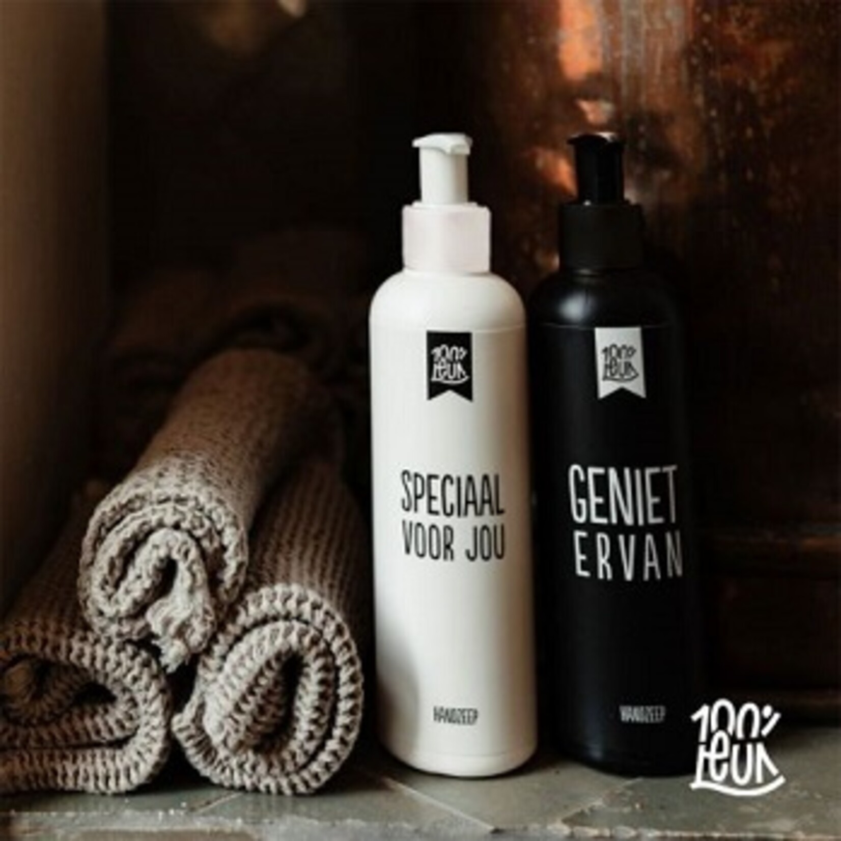 Totale leegverkoop van 100%LEUK Handzeep – Speciaal voor jou