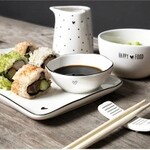 Bastion Collections Sushi Plate - Taste the love