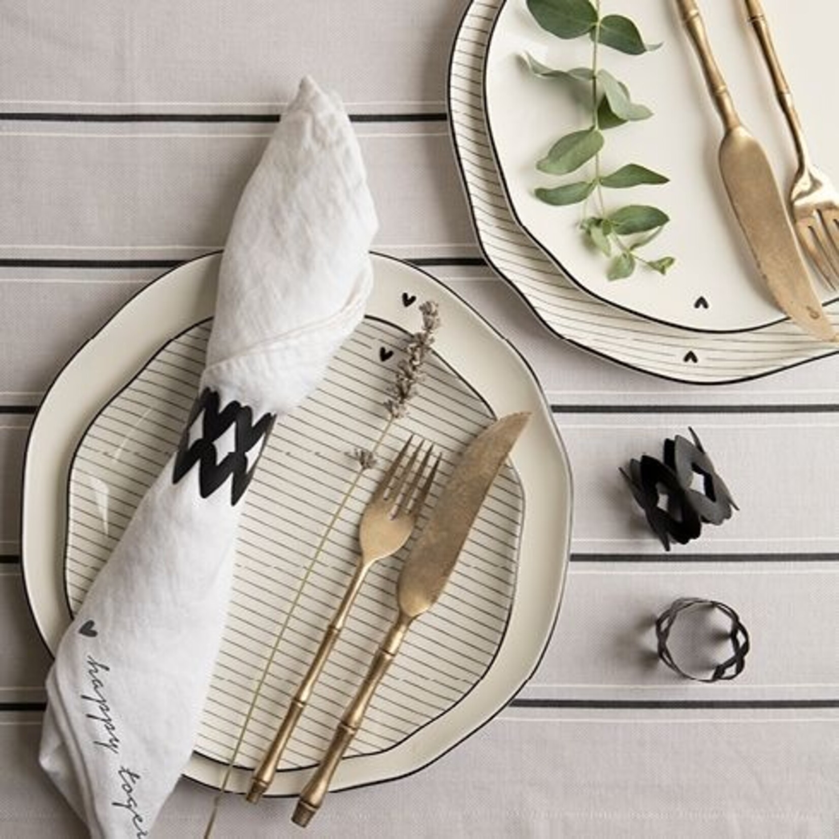 Bastion Collections Servethouder zwart