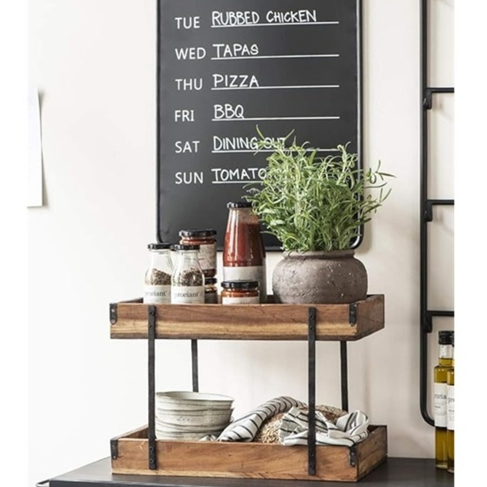 IB Laursen Unique houten etagère