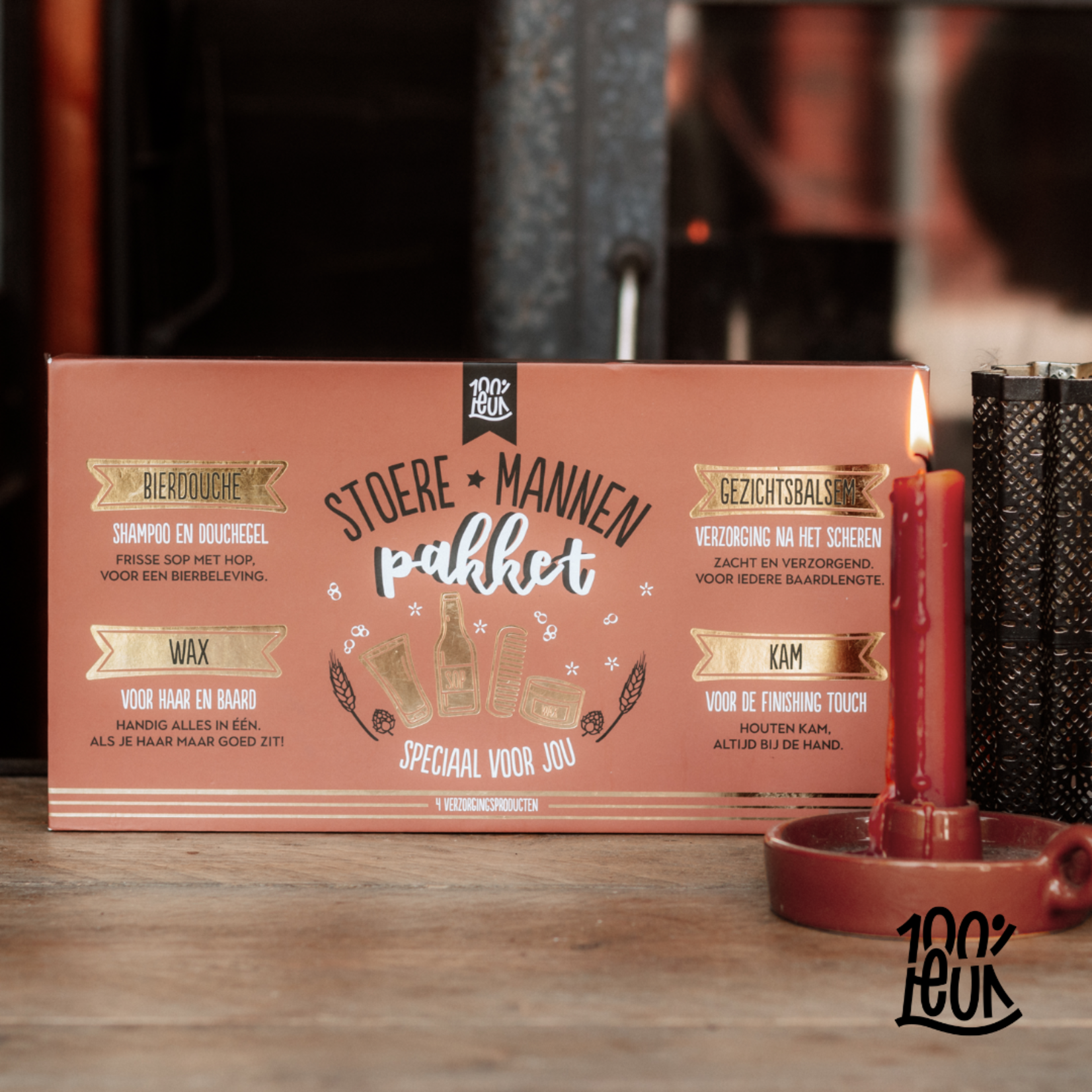 100% leuk Pakket Stoere mannen