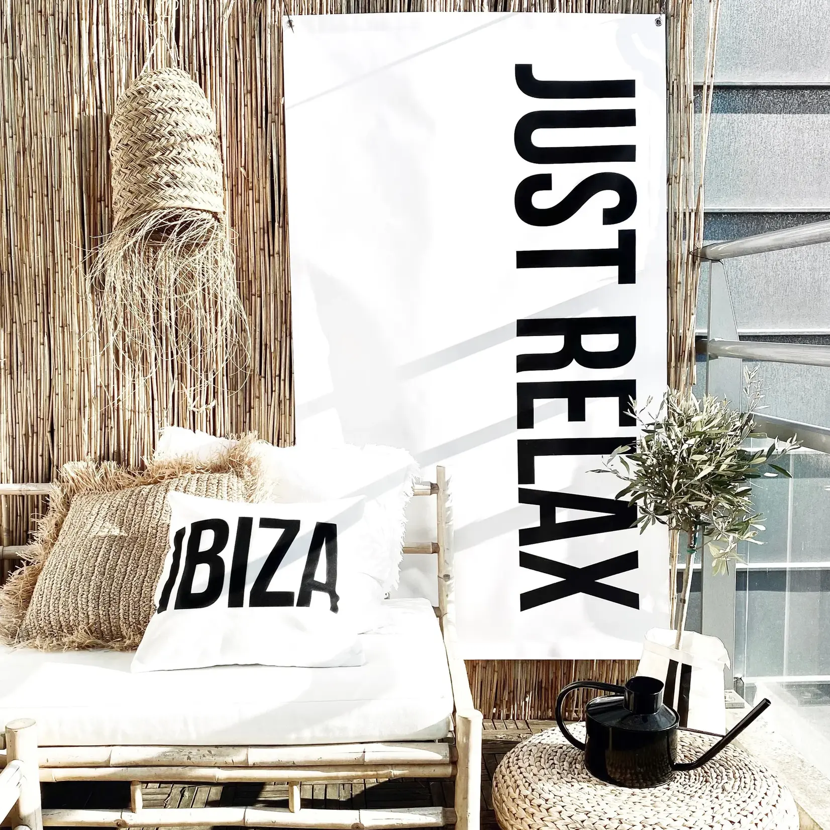 Huisje van Sanne Tuinposter Just relax