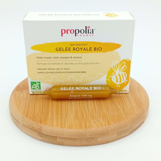 Propolia Koninginnegelei ampullen met Mango en Ananassap