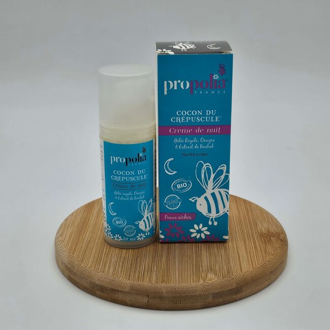 Propolia Nachtcrème Droge huid met Koninginnegelei