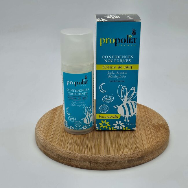 Propolia nachtcrème Normale huid met Koninginnegelei