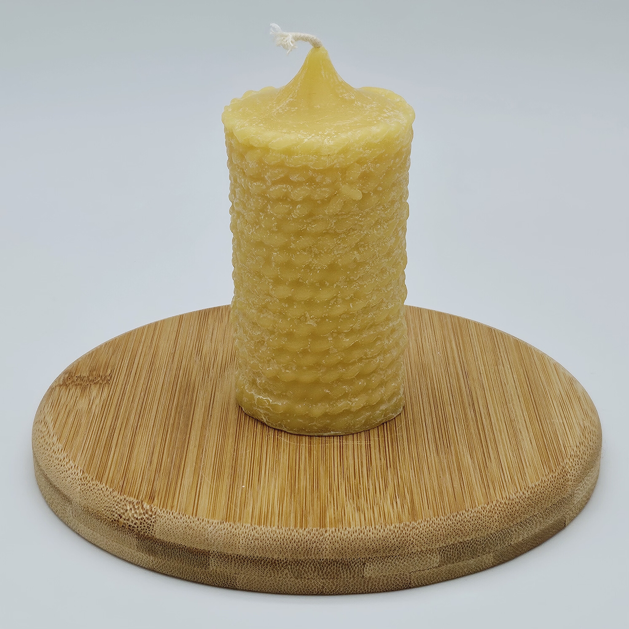Wachsmann Bijenwaskaarsen, handgerold, 100% bijenwas, set van