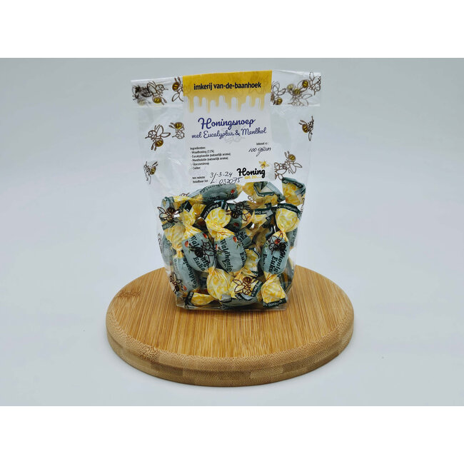 Honingsnoep met Eucalyptus en Menthol