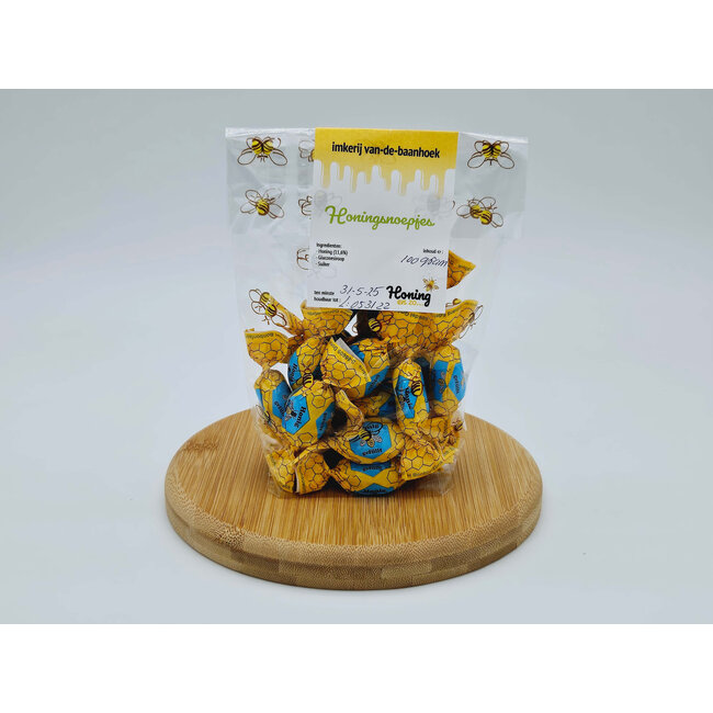 Honingsnoep met een 11,6 % honingvulling