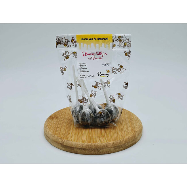 Een lolly met honing en Propolis