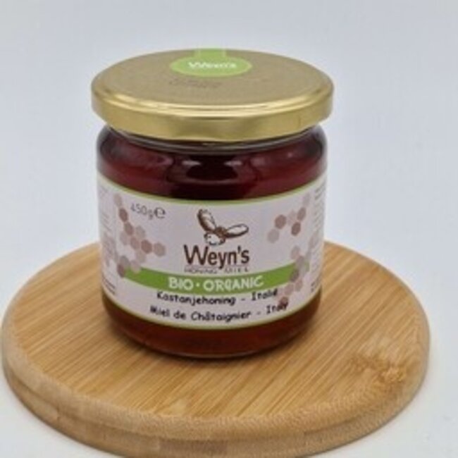 Mielbio Italiaanse Kastanje honing, biologisch