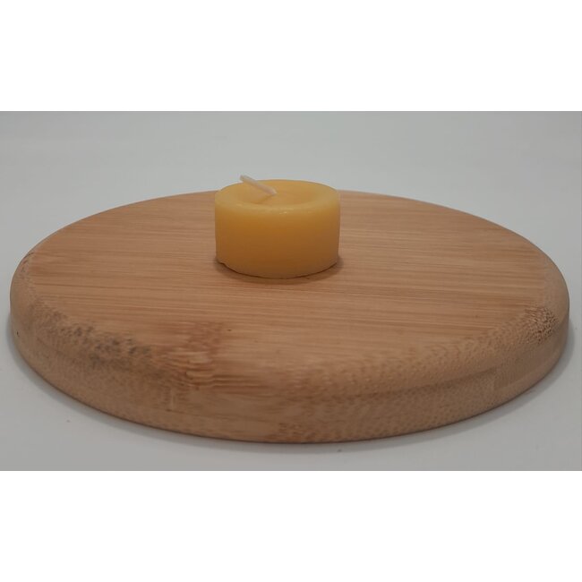 Dipam waxinelichtjes van zuivere bijenwas