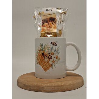Mok  met snoep Bijen
