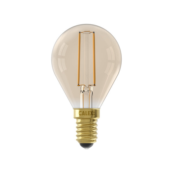 Calex Calex Spherical LED Lamp Warm - E14 - 200 Lm - Goud Finish