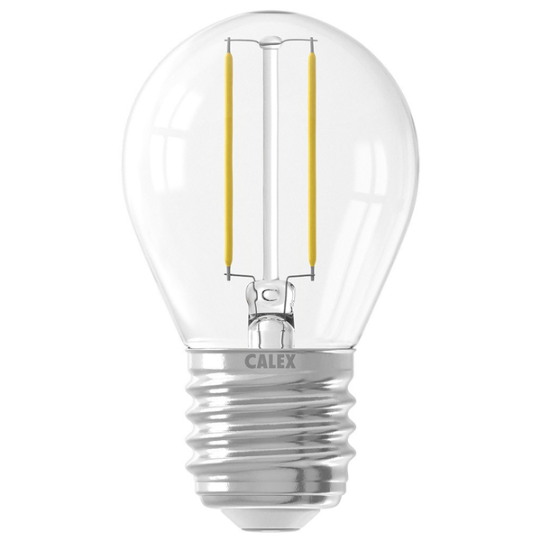 Calex Calex Spherical LED Lamp Filament - E27 - 200 Lm - Zilver