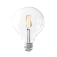 Calex Globe LED Lamp Filament - E27 - 600 Lm - Zilver Calex Calex Globe LED Lamp Filament - E27 - 600 Lm - Zilver