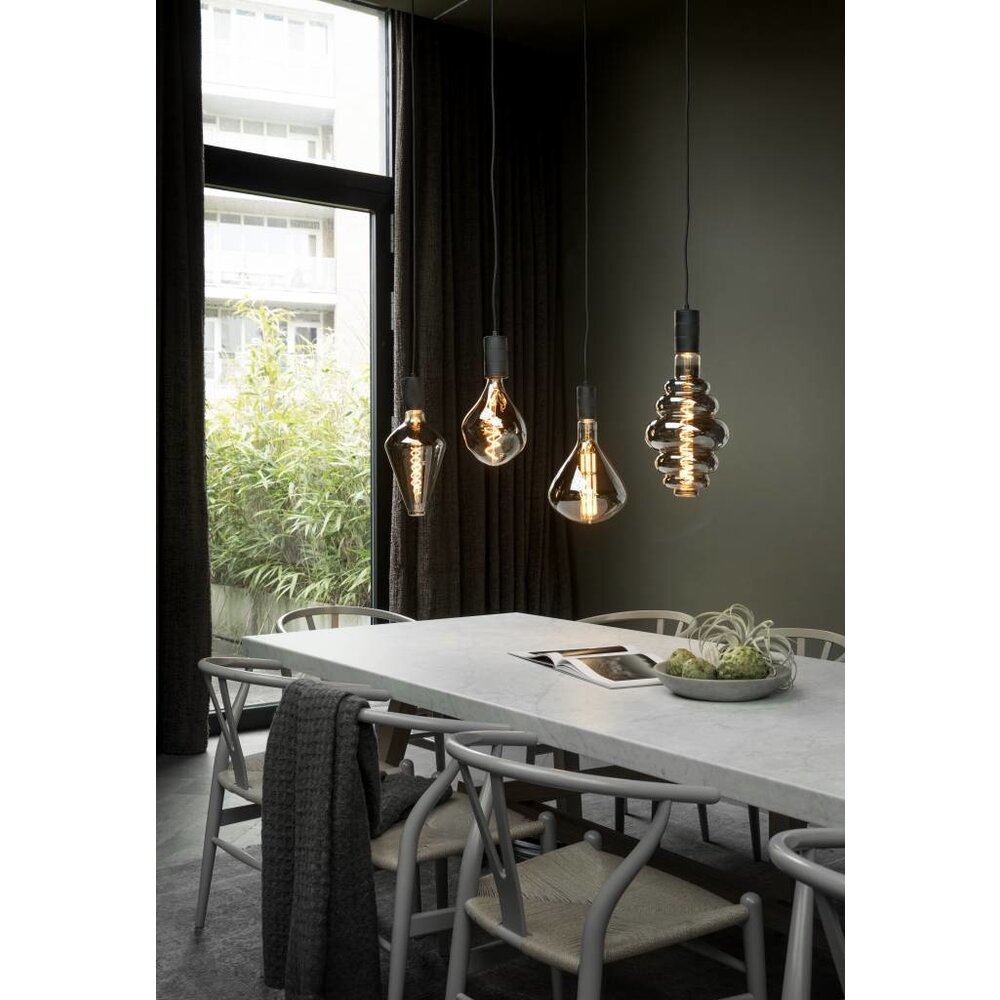 Calex Organic Evo LED Lamp Ø165 - E27 - 90 Lm - Titanium Calex Calex Organic Evo LED Lamp Ø165 - E27 - 90 Lm - Titanium