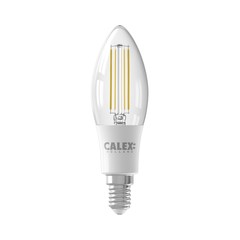 Calex candle LED Lamp Filament - E14 - 470 Lm - Zilver
