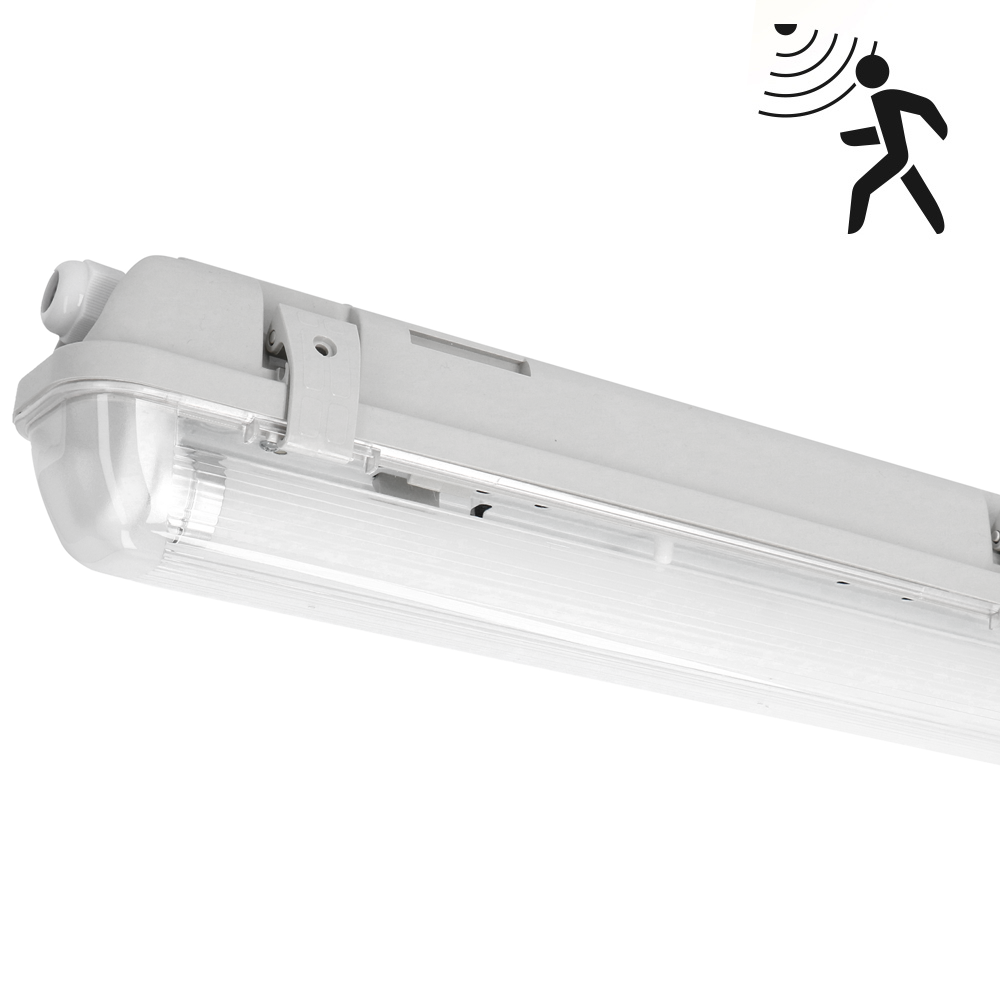 LED TL Armatuur met Sensor 120CM - 14W - 4000K - IP65 - Inclusief LED TL LED's LIGHT LED TL Armatuur met Sensor 120CM - 14W - 4000K - IP65 - Inclusief LED TL