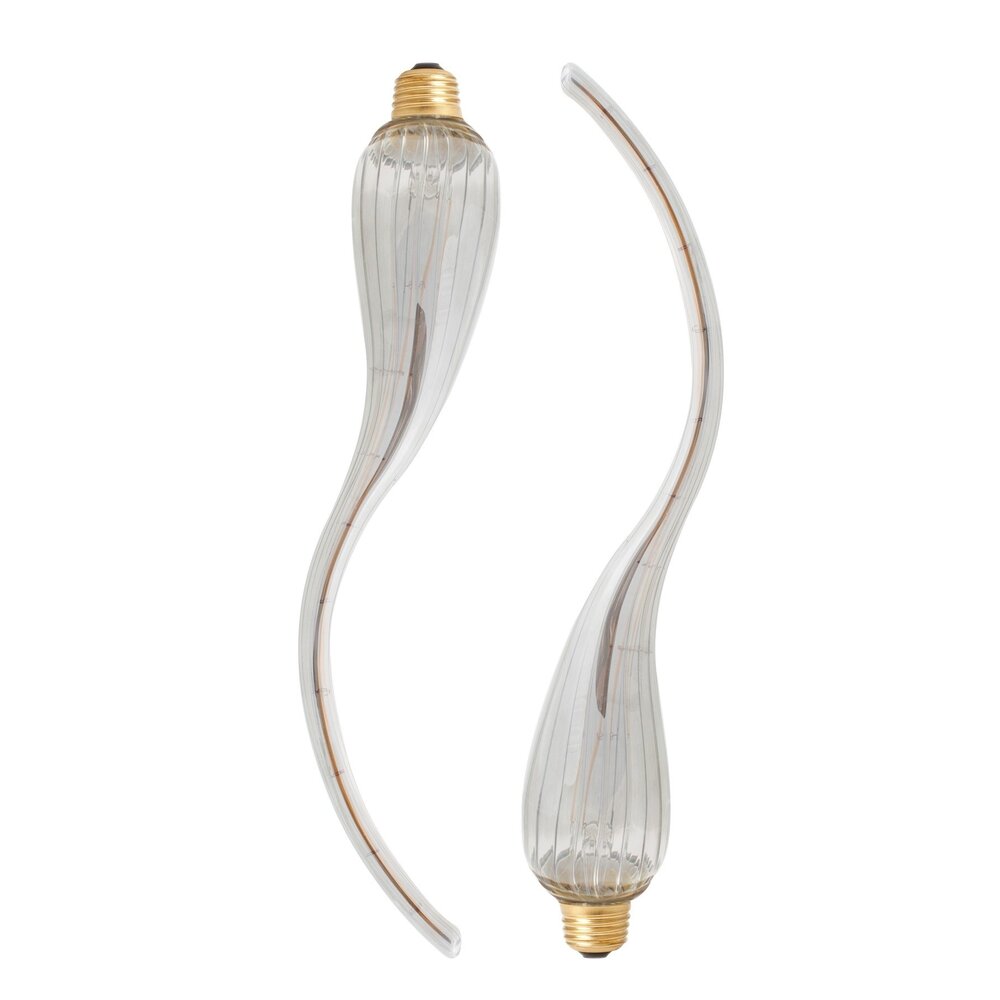 Calex Lamda LED Lamp Ø45 - E27 - 60 Lumen - Titanium - 2 Stuks Calex Calex Lamda LED Lamp Ø45 - E27 - 60 Lumen - Titanium - 2 Stuks