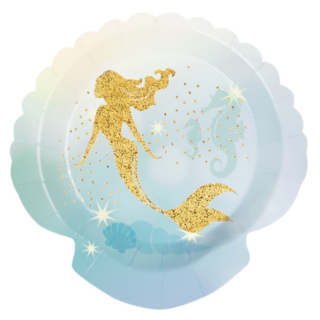 Décoration de sirène à paillettes