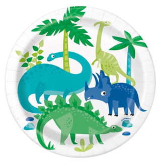 Dino bleu et vert