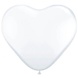 Ballon coeur forme blanche 30cm | 8 pièces Ballon coeur forme blanche 30cm | 8 pièces