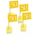 50 ans de mariage bâtonnets de cocktail 50 pièces 50 ans de mariage bâtonnets de cocktail 50 pièces