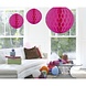 Balle de nid d'abeille maxi magenta | 50cm Balle de nid d'abeille maxi magenta | 50cm