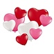 Balloon Coeur Shape Mix Assorti 8 pièces Balloon Coeur Shape Mix Assorti 8 pièces