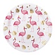 Boland Assiettes flamant rose et or 23cm | 10 pièces Boland Assiettes flamant rose et or 23cm | 10 pièces