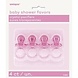 Babyshower Speentjes rose 4 pièces Babyshower Speentjes rose 4 pièces