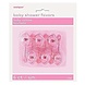 Unique Party Baby Tower bébé hochets rose 6 pièces Unique Party Baby Tower bébé hochets rose 6 pièces