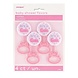 Babyshower Rammelaars C'est une fille 4 pièces Babyshower Rammelaars C'est une fille 4 pièces