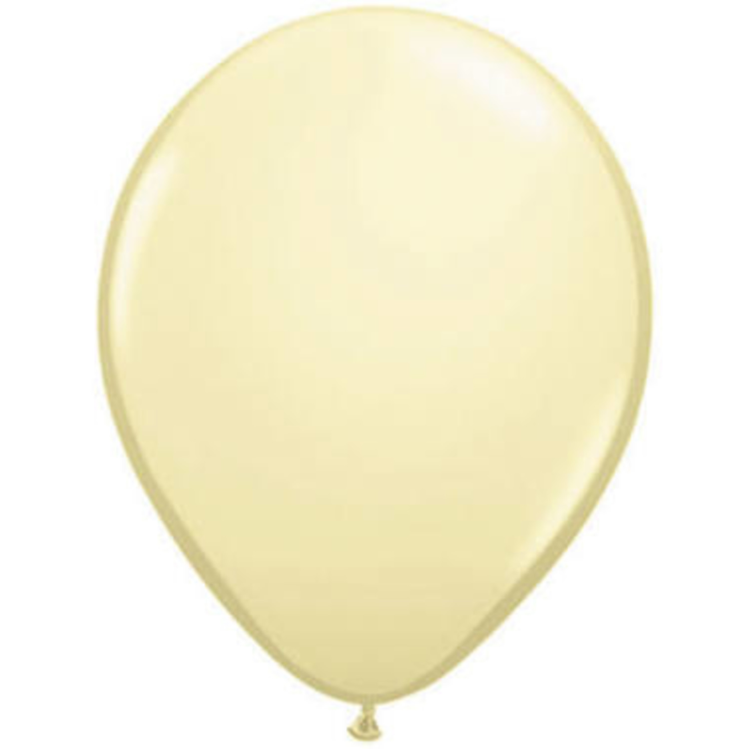 Ballon blanc - 13 cm