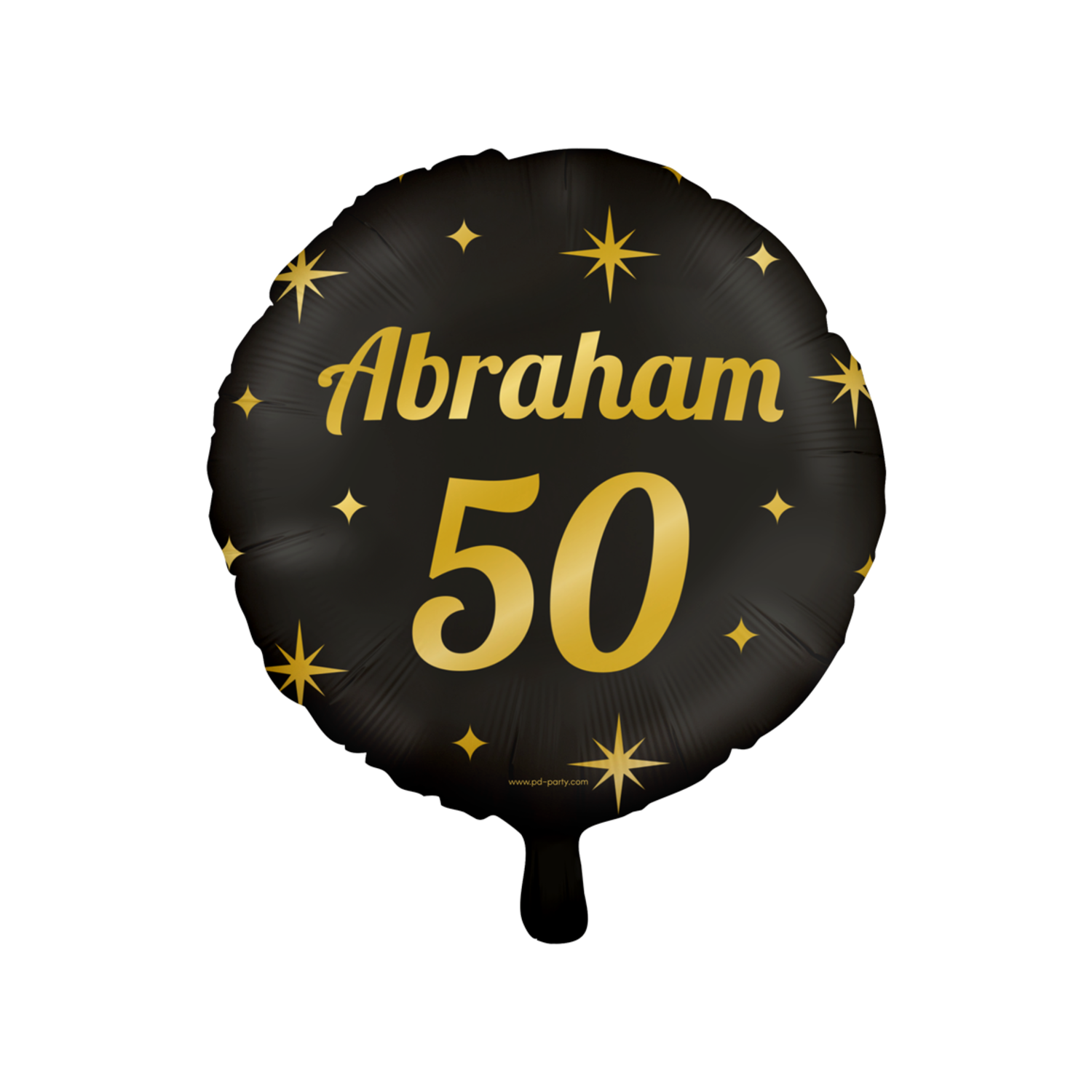 Helium Ballon Abraham 50 Jahre Nobel 45 cm pro Einheit