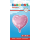 Globos Nordic Ballon hélium rose en forme de coeur | 46cm Globos Nordic Ballon hélium rose en forme de coeur | 46cm