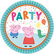 Amscan Assiettes Peppa Pig 23cm | 8 pièces Amscan Assiettes Peppa Pig 23cm | 8 pièces