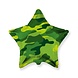 Ballon hélium Camouflage Star 46cm | chaque Ballon hélium Camouflage Star 46cm | chaque