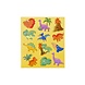 LG Imports Stickers de dinosaure jaune | drap LG Imports Stickers de dinosaure jaune | drap