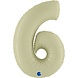 Grabo Ballon en feuille vert olive Figure 6 | 102cm Grabo Ballon en feuille vert olive Figure 6 | 102cm