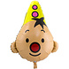 Folat Ballon à l'hélium Bumba Shape 74x48 cm | par pièce Folat Ballon à l'hélium Bumba Shape 74x48 cm | par pièce